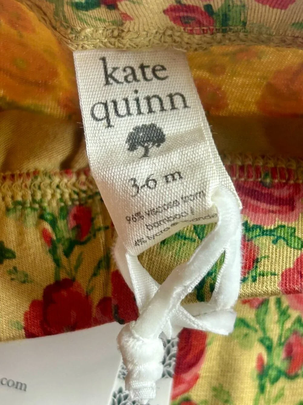 NWT Kate Quinn Baby Outfit Set 3-6M 100 Acre Wood Tee Gold Climbing Rose